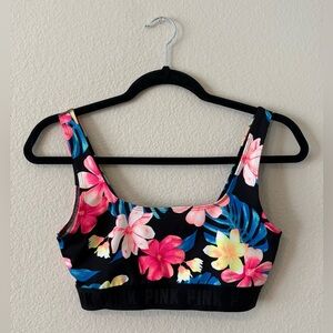 Victoria Secret• PINK• Ultimate• Tropical Print•Sports Bra• Discontinued item